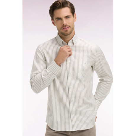 Chemise Eden park en oxford rayée ciel EDEN PARK - 2