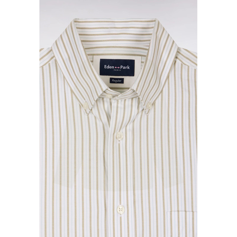 Chemise Eden park en oxford rayée ciel EDEN PARK - 6