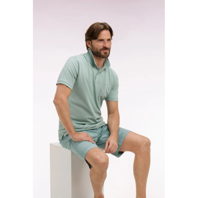 Polo Eden park Cohésion vert d'eau EDEN PARK - 1