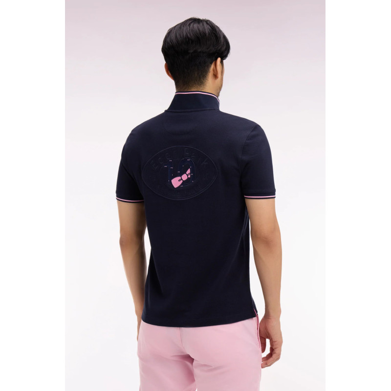 Polo Eden park marine broderie dos EDEN PARK - 5