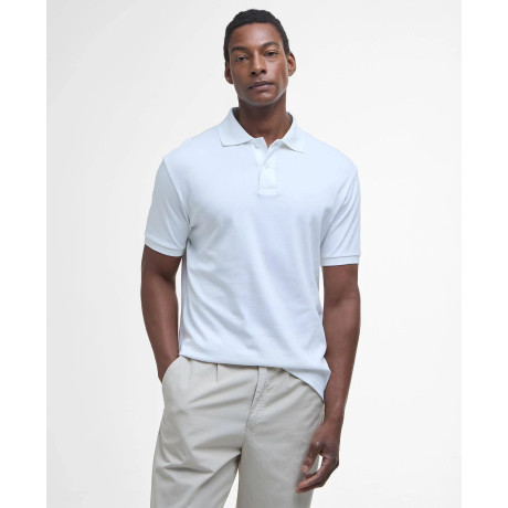 Polo Barbour interlock blanc BARBOUR - 2