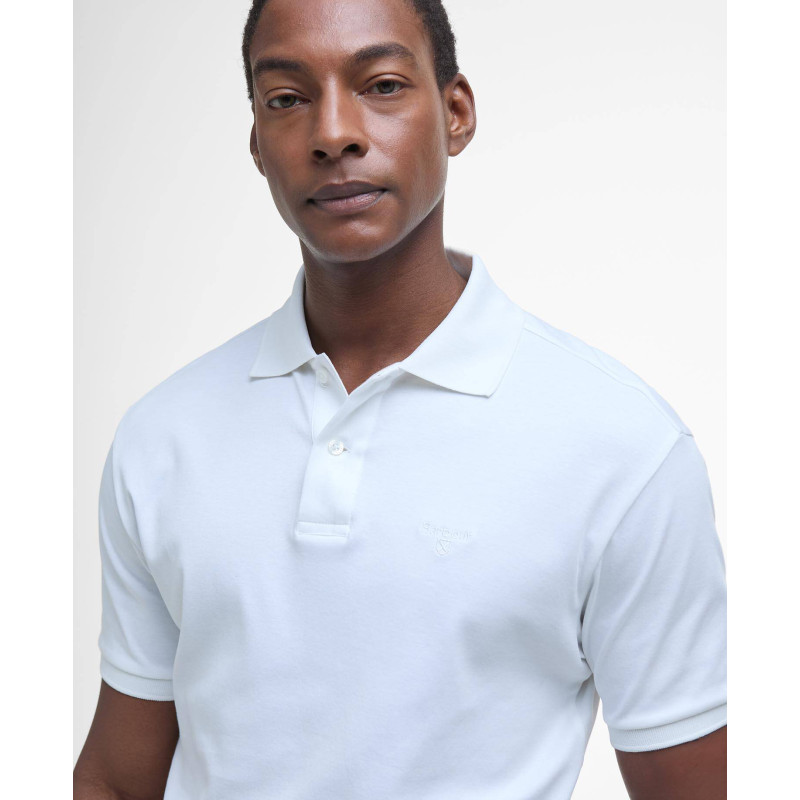 Polo Barbour interlock blanc BARBOUR - 4