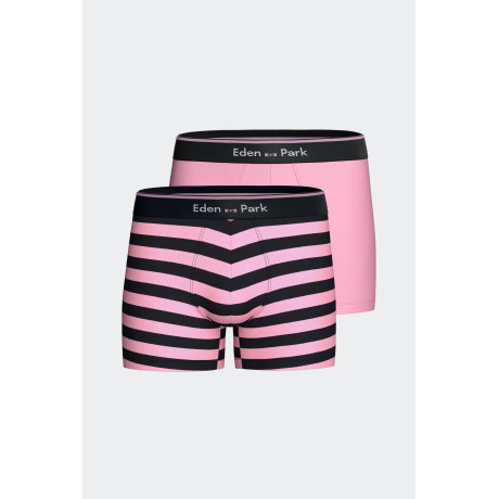 Pack boxers Eden park marine et rose EDEN PARK - 1