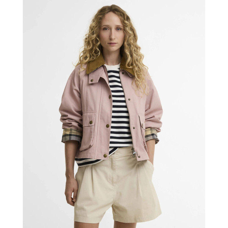 Veste Barbour Beadnell rose poudré BARBOUR - 2