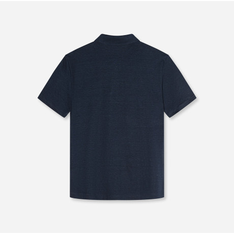 polo en lin marine OLYMP - 2