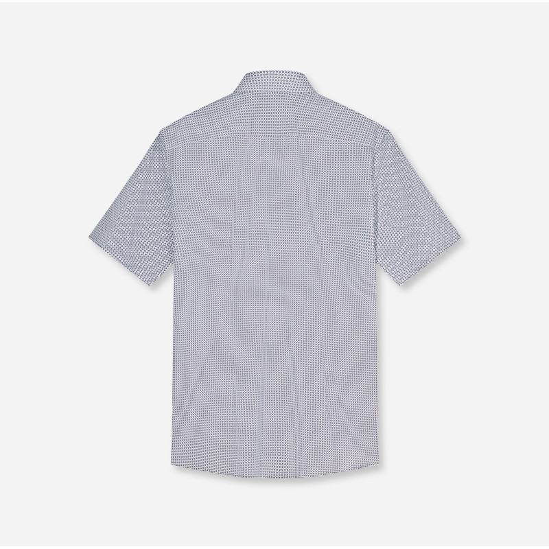 Chemisette Olymp blanc micro motif OLYMP - 2