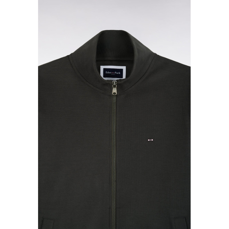 Veste sweat Eden park kaki EDEN PARK - 5
