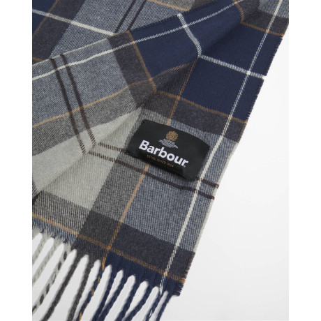 echarpe Barbour Galingale tartan en bleu BARBOUR - 2