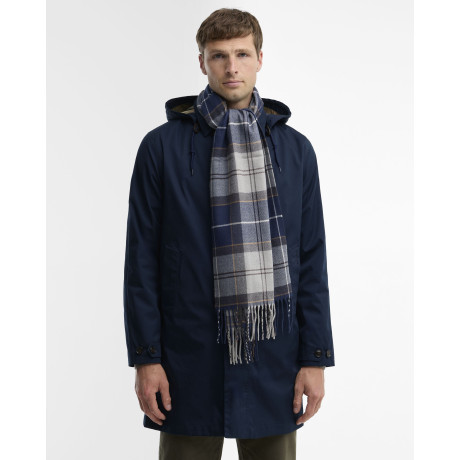 echarpe Barbour Galingale tartan en bleu BARBOUR - 4