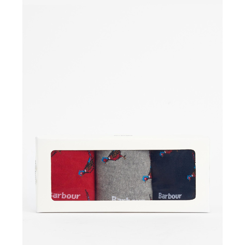 Coffret cadeau de chaussettes à motifs faisans BARBOUR - 2