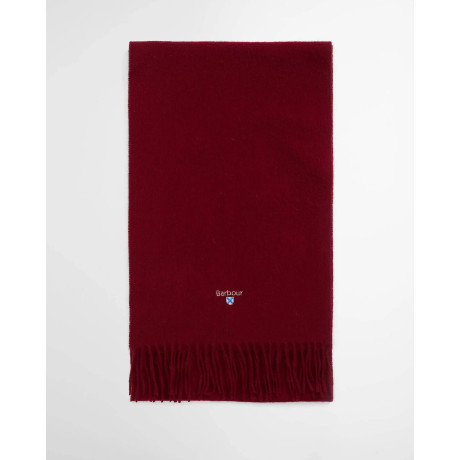 Echarpe unie agneau red BARBOUR - 1
