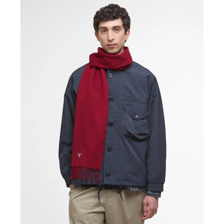 Echarpe unie agneau red BARBOUR - 2