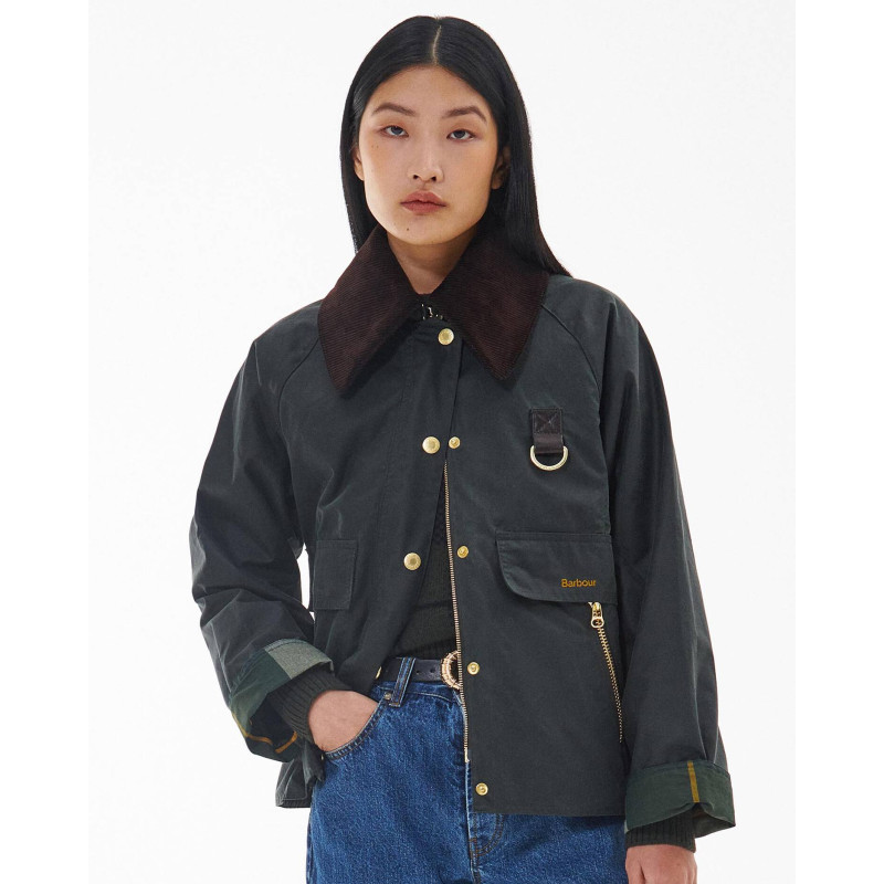 veste Barbour Catton sage BARBOUR - 2