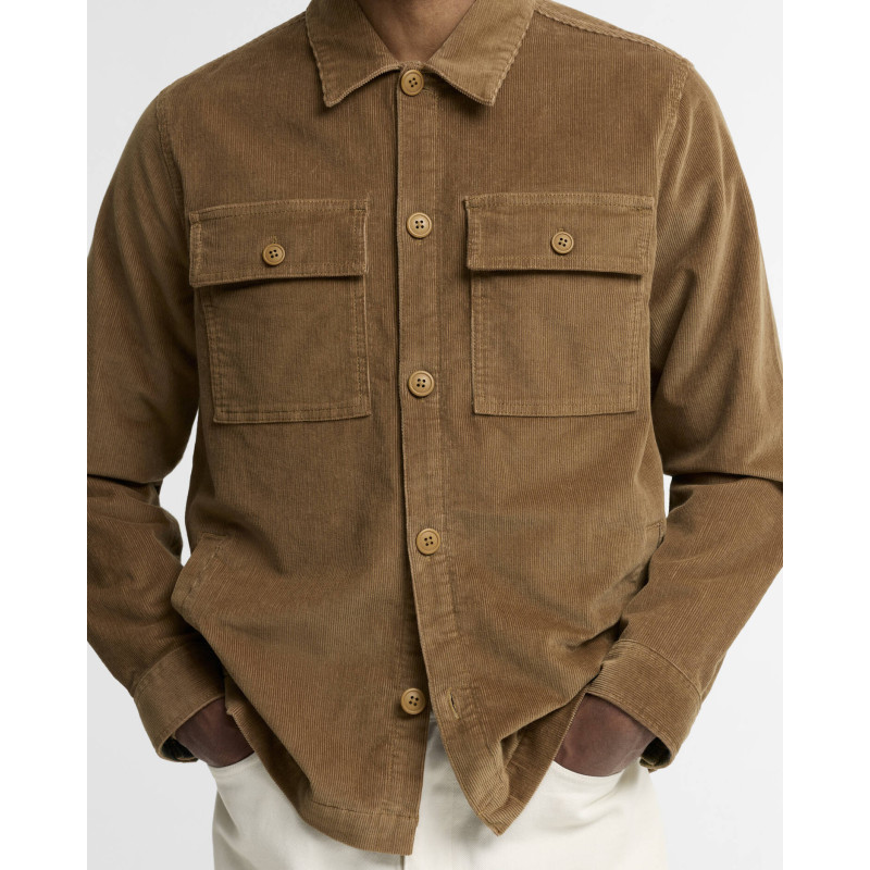 Surchemise Barbour velours sandstone BARBOUR - 5