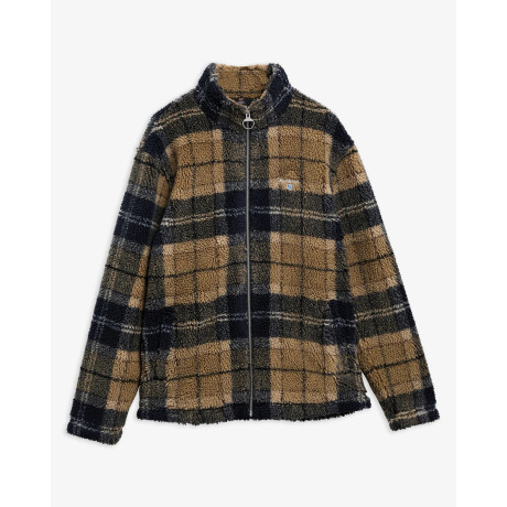 Veste polaire sherpa tartan BARBOUR - 2
