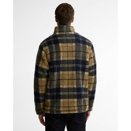 Veste polaire sherpa tartan BARBOUR - 4