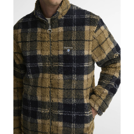 Veste polaire sherpa tartan BARBOUR - 6