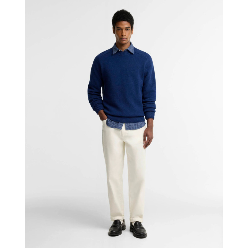 Pull Newton bleu foncé BARBOUR - 3