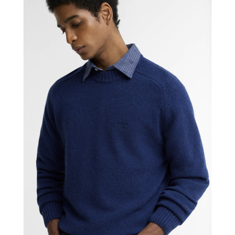 Pull Newton bleu foncé BARBOUR - 5