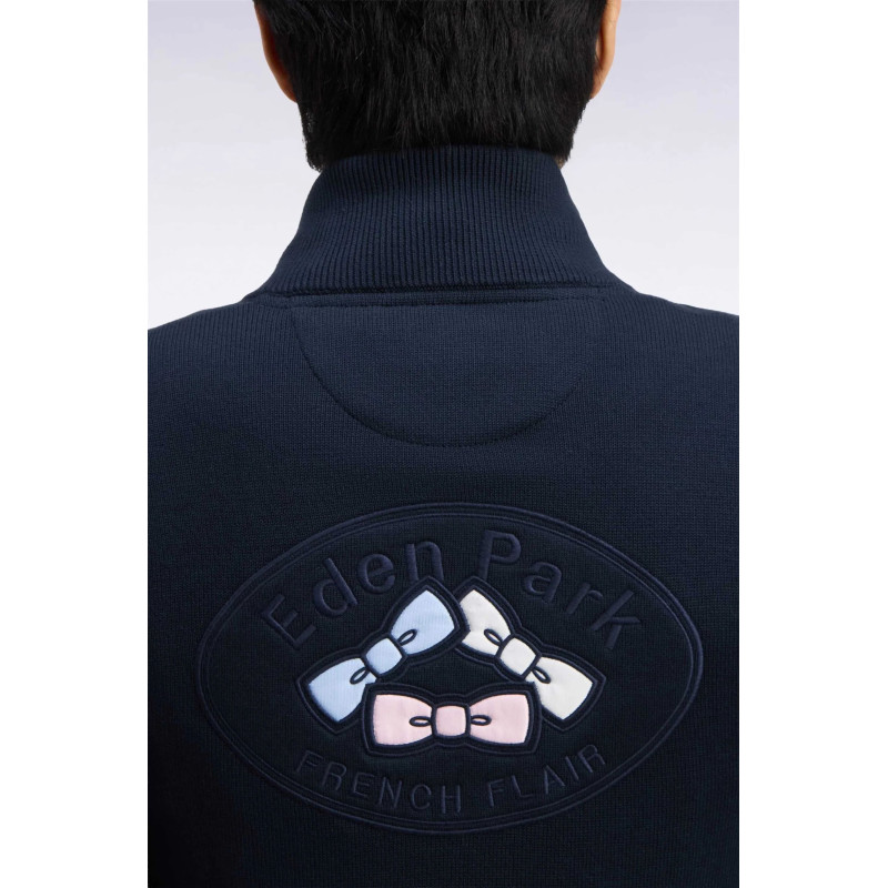 cardigan zippé marine EDEN PARK - 6