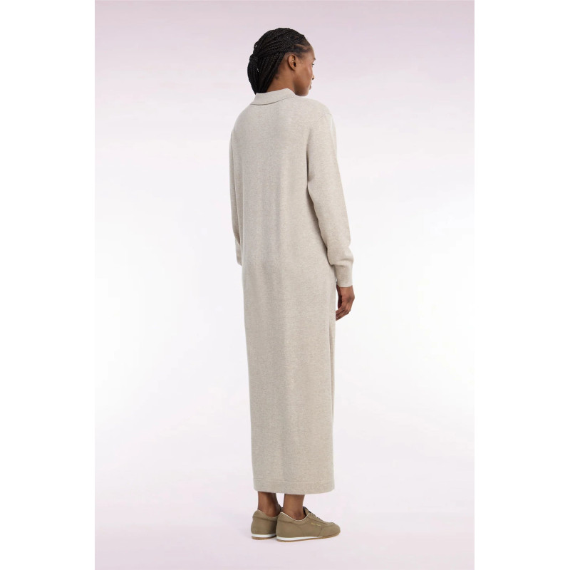 Robe en laine beige EDEN PARK - 4