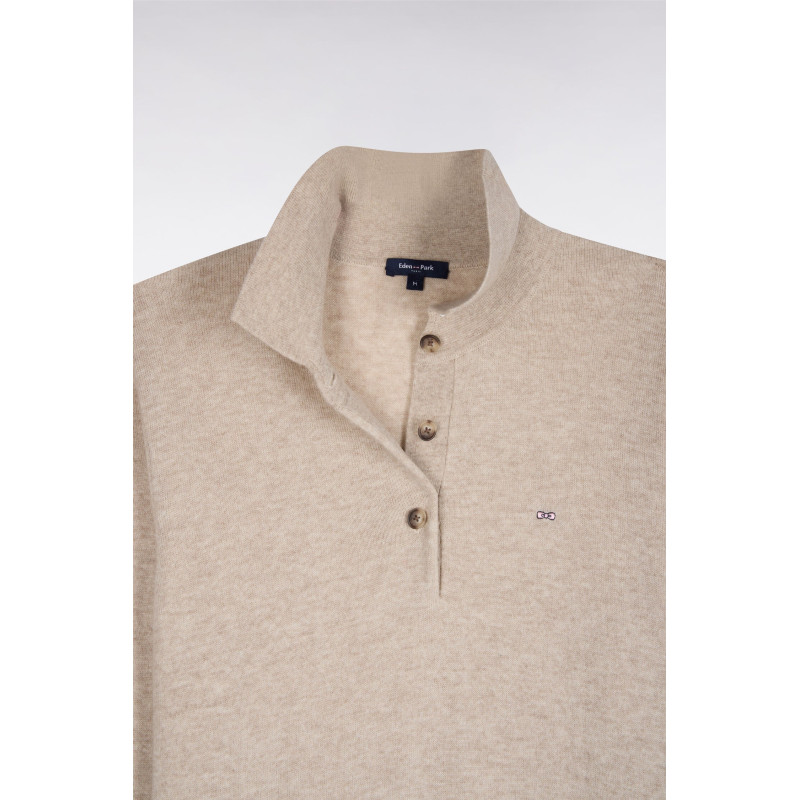 Robe en laine beige EDEN PARK - 5