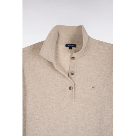 Robe en laine beige EDEN PARK - 5