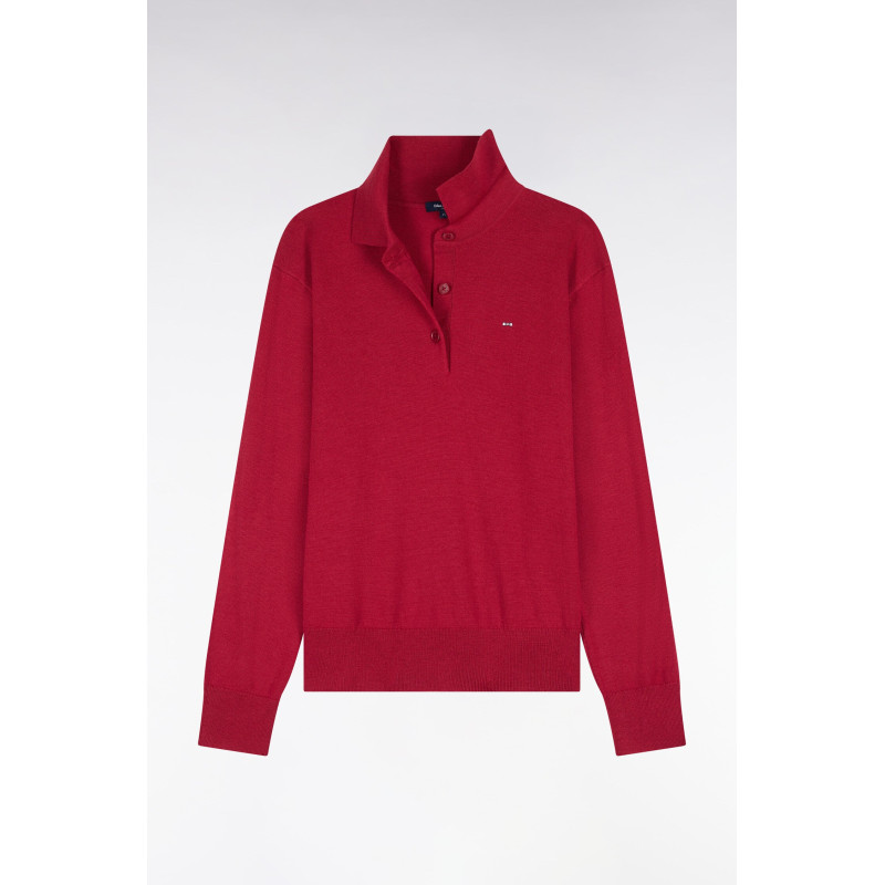 Pull F Eden park col polo rouge EDEN PARK - 2