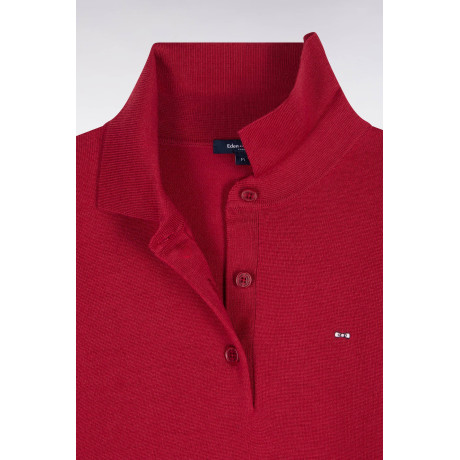 Pull F Eden park col polo rouge EDEN PARK - 6