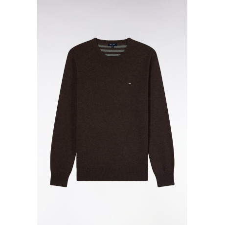 Pull Eden park col rond marron EDEN PARK - 1