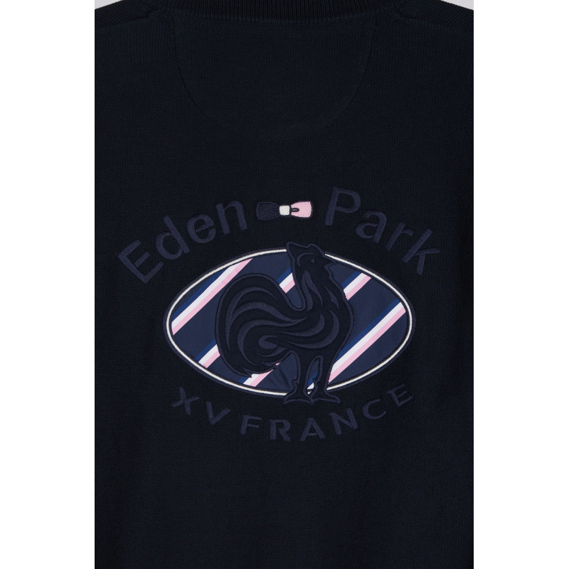 Pull col montant XV de France EDEN PARK - 5