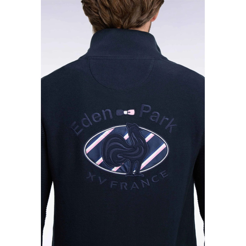 Pull col montant XV de France EDEN PARK - 6