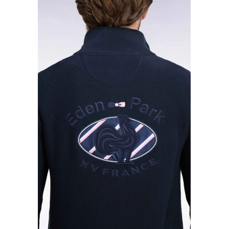 Pull col montant XV de France EDEN PARK - 6
