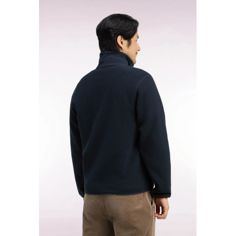 Blouson marine à bouclettes EDEN PARK - 4