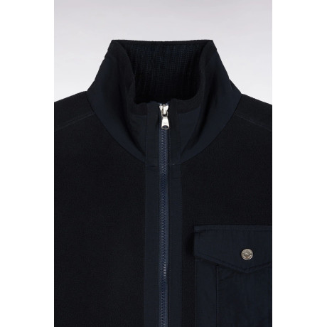 Blouson marine à bouclettes EDEN PARK - 5