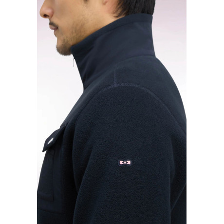 Blouson marine à bouclettes EDEN PARK - 6