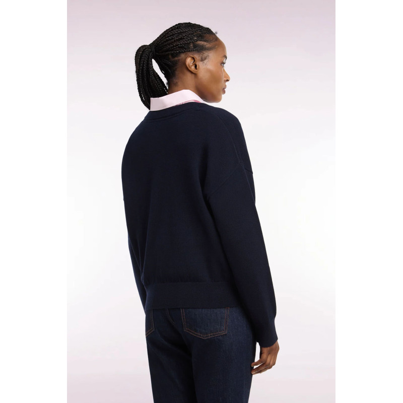 Pull Femme laine marine EDEN PARK - 4