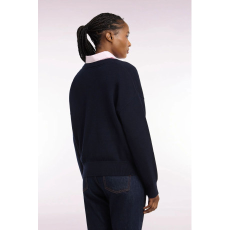 Pull Femme laine marine EDEN PARK - 4