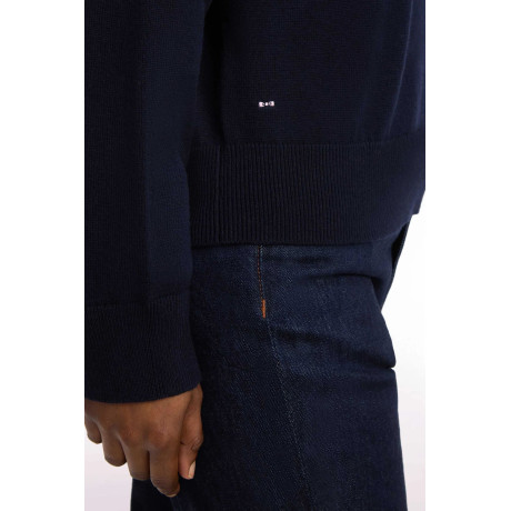 Pull Femme laine marine EDEN PARK - 5