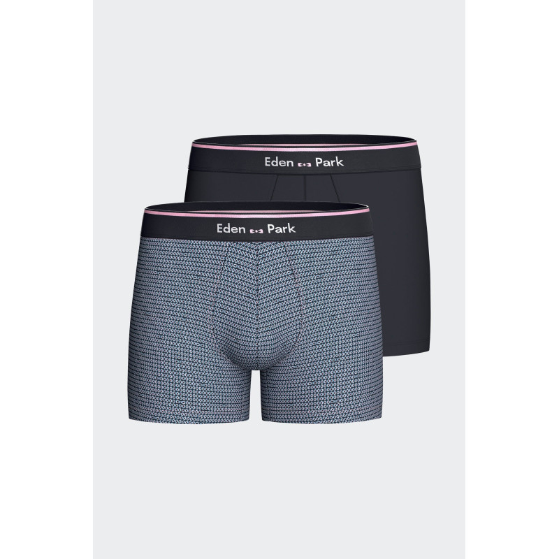 Lot de 2 Boxers Homme en Jersey de Coton Stretch – Eden Park EDEN PARK - 2