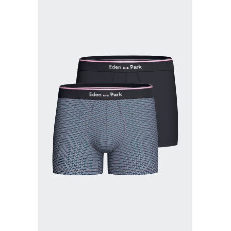 Lot de 2 Boxers Homme en Jersey de Coton Stretch – Eden Park EDEN PARK - 2