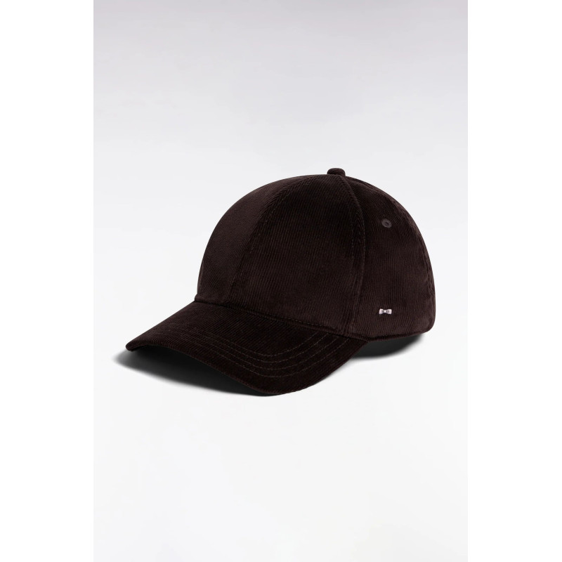 Casquette en velours côtelé – Marron EDEN PARK - 1