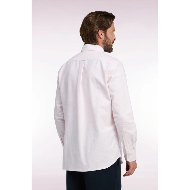 chemise en coton à rayures bâtons roses EDEN PARK - 5
