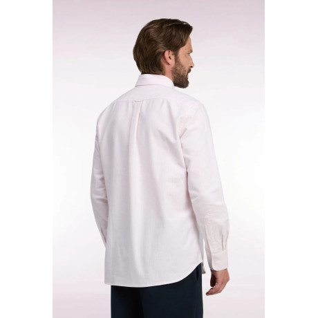 chemise en coton à rayures bâtons roses EDEN PARK - 5