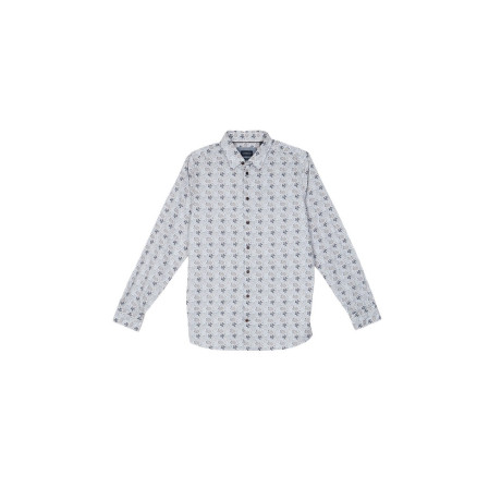 Chemise Athletic club liberty fond blans CAMBRIDGE LEGEND - 1