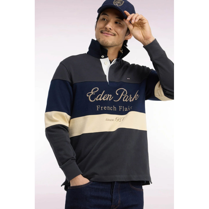 Polo french flair brodé EDEN PARK - 1