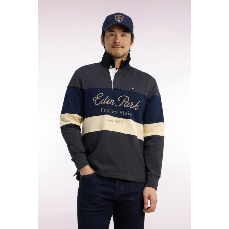 Polo french flair brodé EDEN PARK - 3