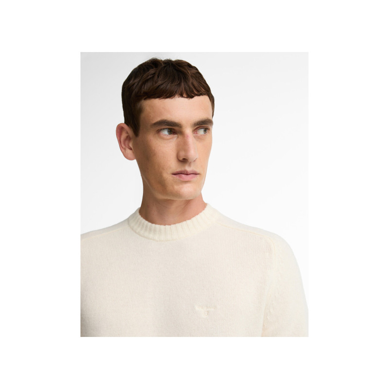 Pull laine blanc antique BARBOUR - 2