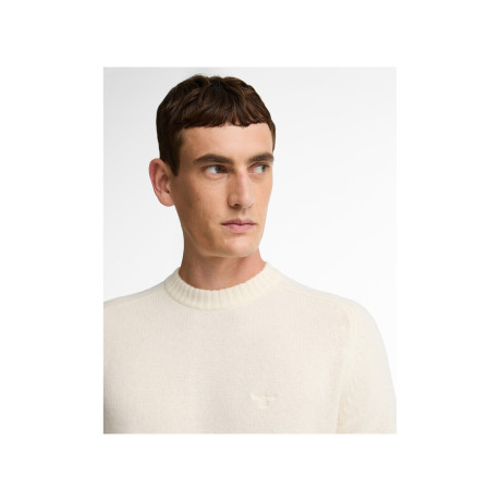 Pull laine blanc antique BARBOUR - 2