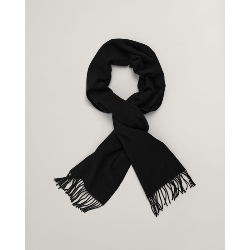Echarpe noire en laine GANT GANT - 2